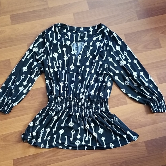 Alfani Tops - Alfani keys peplum top